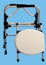 Integralną częścią zestawu do pomiaru przepływu cewkowego jest krzesło mikcyjne. Dostarczane krzesło wykonane jest z anodowanego aluminium (waga ok.