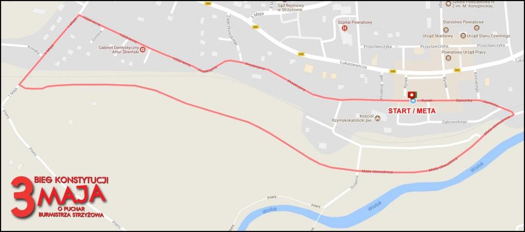 3. - Ok. 3 km(okrążenie) i 11 km(4 okrążenia) VI. WARUNKI UCZESTNICTWA 1. Warunkiem startu jest zgłoszenie się zawodnika/zawodniczki na stronie www.cstr.