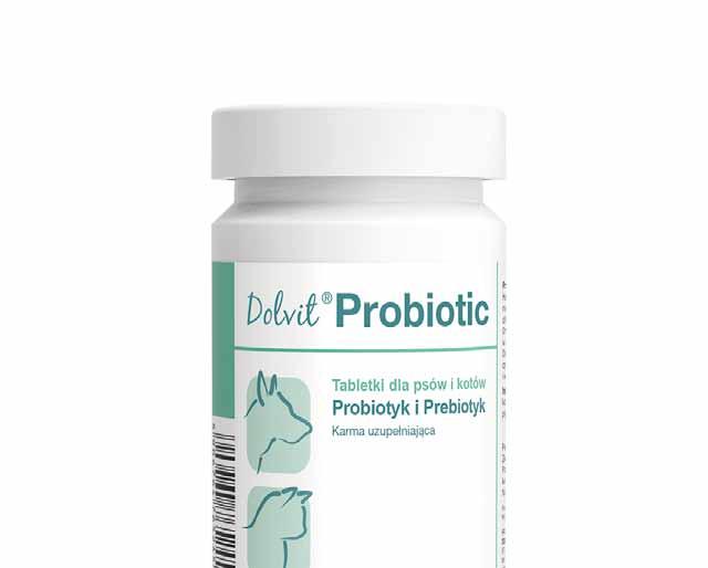 Dolvit Probiotic NATURALNA FLORA JELITOWA Dolvit Probiotic zawiera probiotyki i