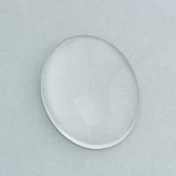 Baza medalionu owalna kolor srebrny