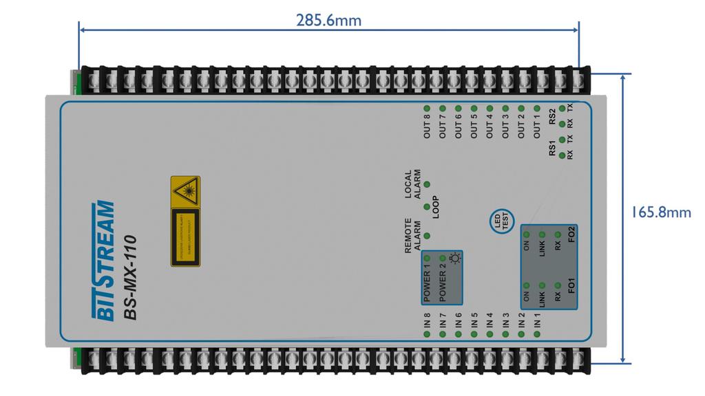 Interfejsy szeregowe Zasilanie SM, MM, WDM, 1310nm, 1550nm Typ włókna 9/125um, 50/125um, 62,5/125um Złącze SC/PC Zasięgi zależnie od typu portu optycznego 15km, 50km, 120km (1550nm), 20km WDM,