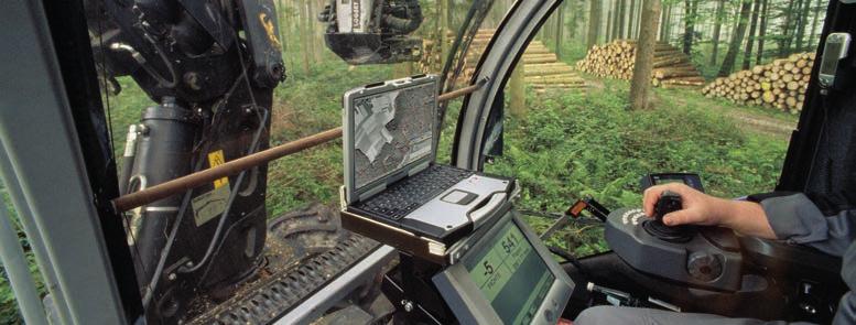 Dzięki zastosowaniu najnowocześniejszych maszyn spełniamy wysokie wymagania w sektorze leśnictwa.