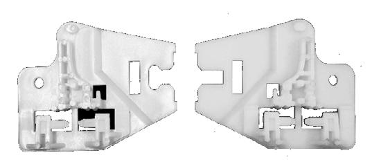 C60768), 133 702 94 C60718 1 komplet 3 E46 (Limousine, Touring), podnośnik szyby drzwi przednich, komplet na