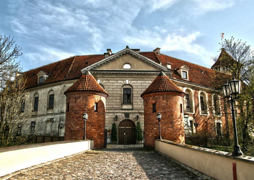 HOTEL ZAMEK PUŁTUSK DOM POLONII Dawny zamek biskupów płockich z jego wysoką wieżą to miejsce, które dla wielu Polonusów jest symbolem ojczyzny.