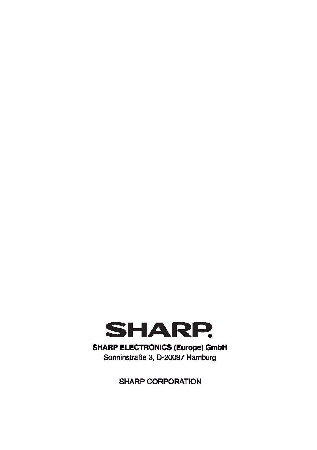 SHARR SHARP ELECTRONICS (Europe) GmbH