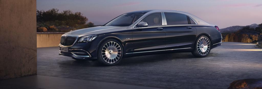 Najwyższy poziom luksusowej samochodowej mobilności. Mercedes-Maybach Klasa S Limuzyna łączy w sobie tradycyjną elegancję z najwyższym luksusem.