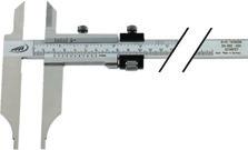 851 104 1 778,68 d A390 Suwmiarka warsztatowa ze szczękami górnymi do pomiaru wymiarów wewnętrznych podziałka i noniusz chromowane mat podziałka i skala o wysokiej dokładności podziałka główna