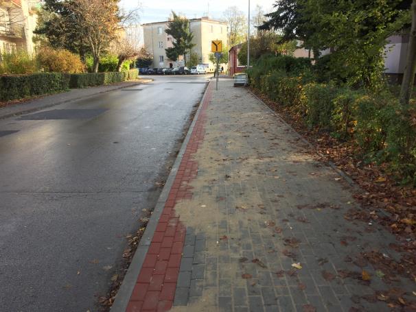 Inwestycja: Gmina Koniecpol wykonała remont chodnika w ulicy Robotniczej