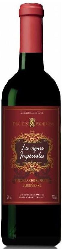 Les Vignes Impériales Rouge Les Vignes Impériales Rouge Domaine du Pere Guillot Francja Wino czerwone wytrawne Mieszanka śródziemnomorskich odmian winorośli 19 PLN To nieprzeciętne wino pochodzące ze