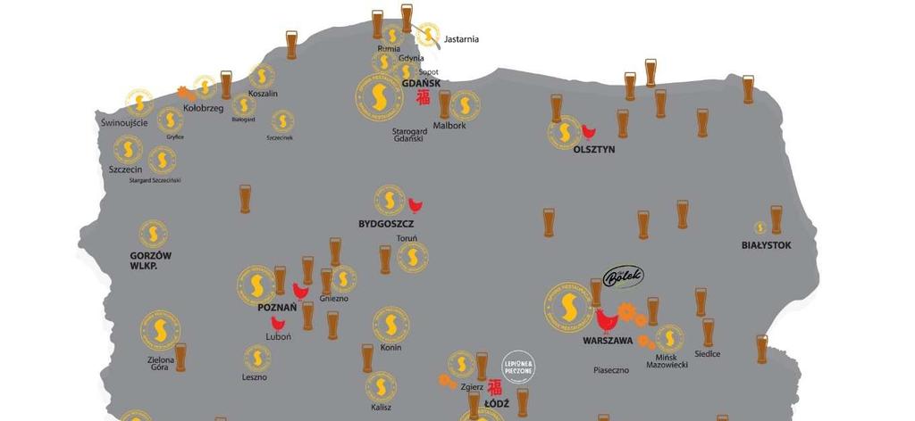 W styczniu 2017 roku należąca do Sfinks Polska spółka zależna podpisała umowy licencyjne z właścicielami i posiada prawo do rozwoju sieci restauracji pod marką marek Meta Seta Galareta, Meta Disco