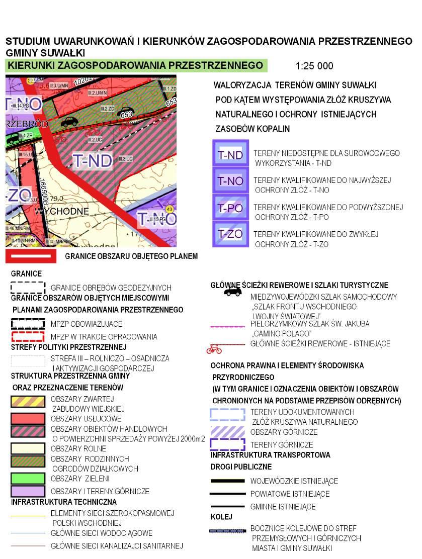 TRZCIANE W GMINIE SUWAŁKI RYSUNEK PLANU W SKALI 1:2000 0 20 40 60 80 100 120