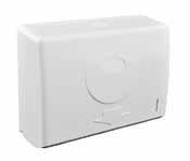 Dyspenser papieru toaletowego 149 indeks wymiary (mm) cena netto PLN 10020002 Ø 245 57 Charakterystyka produktu: Praktyczny dozownik