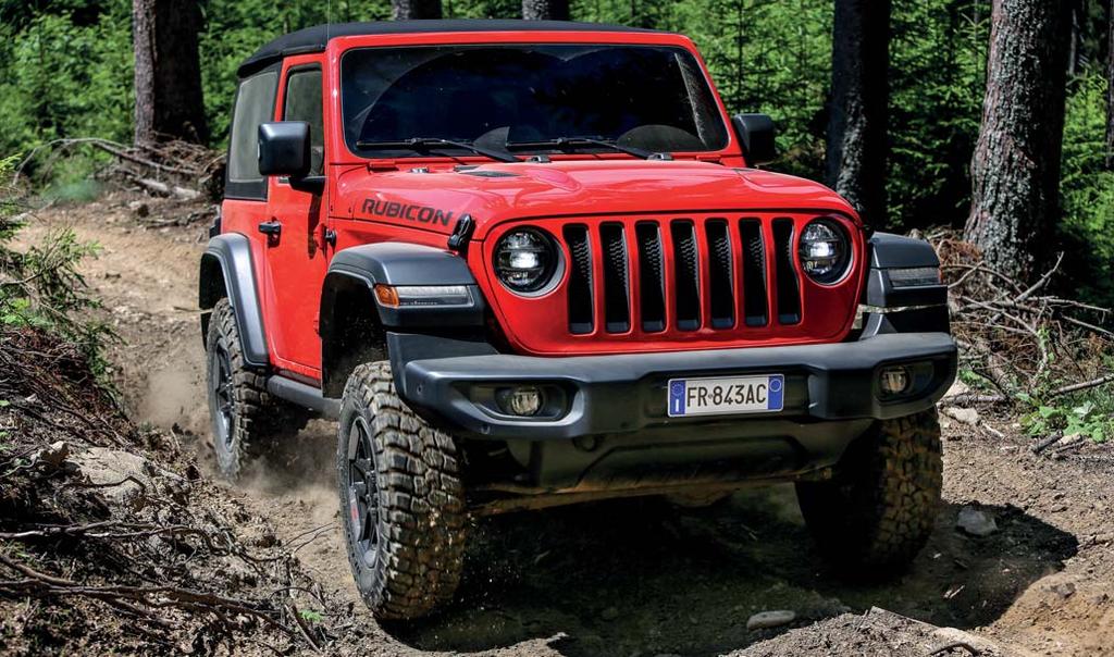 MODEL ROKU 2018 Wrangler JL SILNIKI BENZYNOWE Sport Sahara Rubicon GME 2.0 Turbo / 272 KM Nap d 4x4 Command-Trac, reduktor 2,72:1 220 300 Skrzynia 8-biegowa automatyczna GME 2.