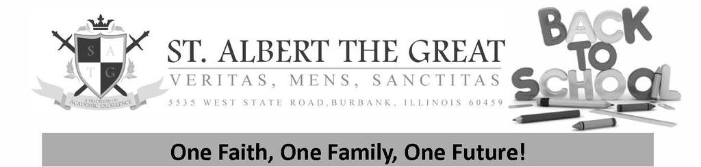 Please call 708-636-0406 for more information or stop at the CCD office Tuesday, Wednesday, Thursday 5:00pm 7:00 pm Ministry of Care Anyone in our parish that is sick or homebound,