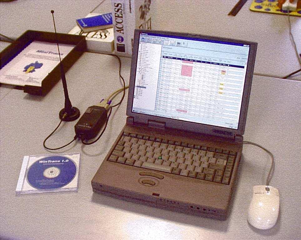 Zastosowanie modemu radiowego WinTrans, zewnętrznej anteny radiowej oraz komputera klasy PC/ notebook z zainstalowanym