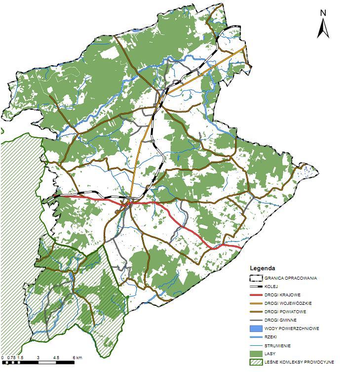 2002 roku, utworzony został Leśny Kompleks Promocyjny Lasy Mazurskie. Powierzchnia LKP zawierającego się w gminie Biała Piska wynosi 2279,25 ha. Podlega on zarządowi Nadleśnictwa Pisz. Ryc. 1.