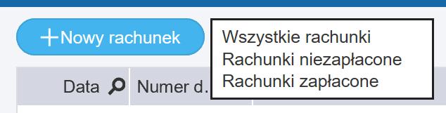 Faktury i inne dowody zakupu PODRĘCZNIK UŻYTKOWNIKA Aby otworzyć listę wcześniej wprowadzonych faktur zakupu przejdź do modułu Zakupy > Faktury i inne dowody zakupu.