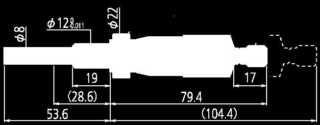 -25 Płaska (węglikowa) 12 mm Gładka - 15 91,5 151-223 -25 Płaska (węglikowa) 12 mm Z nakrętką 25,5-155 98, 151-222 -25 Płaska (węglikowa) 12 mm Gładka