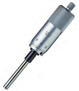 2 8 2 8 Głowica mikrometryczna o szybkim posuwie Seria 152 - O szybkim posuwie wrzeciona 1mm/obr. Głowica mikrometryczna o ultra dokładnym posuwie.