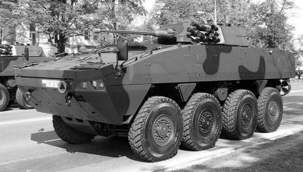 Pojazd w wersji Afgańskiej (z dodatkowym opancerzeniem) posiada ochronę balistyczną wzmocnioną do pełnego poziomu 4 (z wszystkich kierunków), pancerz przedni który w wersji podstawowej