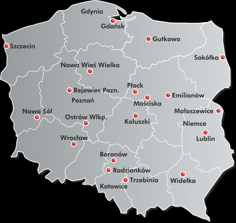 Lublin Katowice Widełka Spółka zatrudnia ponad 300 osób na terenie kraju!