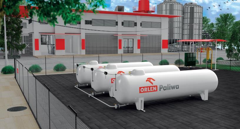 04 Gaz dla rolnictwa i przemysłu ORLEN PALIWA GWARANTUJE SWOIM KLIENTOM kompleksową obsługę w zakresie dostaw najwyższej jakości gazu montażu