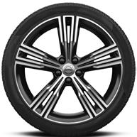 KOŁA ZIMOWE VOLVO I 25 NOWE VOLVO V60 8" 0-RAMIENNE BLACK DIAMOND CUT 235/45 R8 3225900 Pirelli,