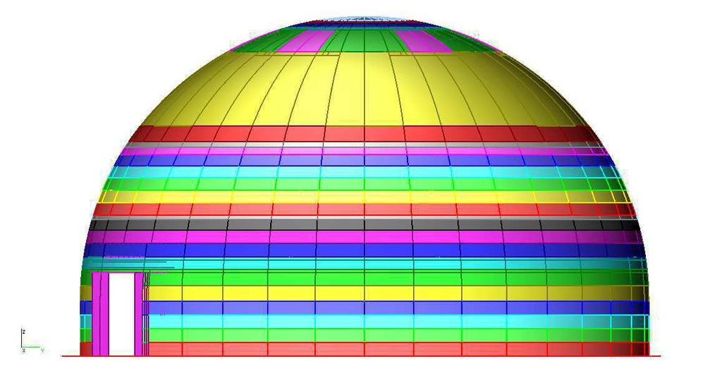 6 ANALIZA STATYCZNO - WYTRZYMAŁOŚCIOWA Model obliczeniowy 6.1.