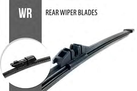 Frameless wiper blades, lengths 300-700 mm. Fixing type-u 9 mm and U-type 8 mm in one. Wipers of this type are characterized by fastenings on so-called U shaped hook.