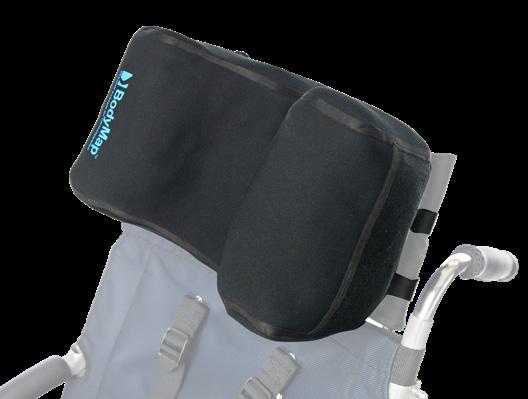 poduszka oparcia BodyMap z dodatkowymi bocznymi