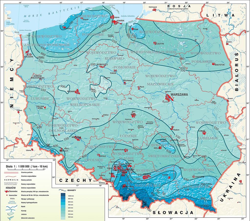 Mapa długość