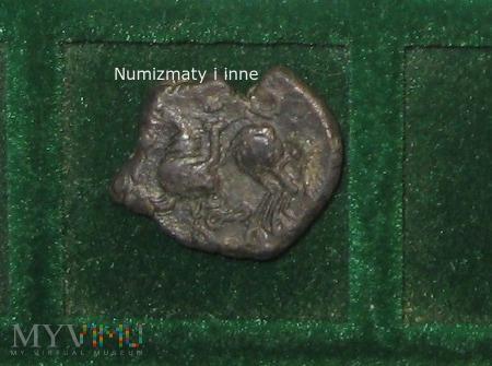 moneta celtycka moneta celtycka Moneta brązowa. Rw.