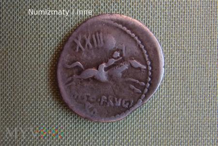 Republika Rzymska Republika Rzymska 36 denar moneta wybita w roku 36 pne.