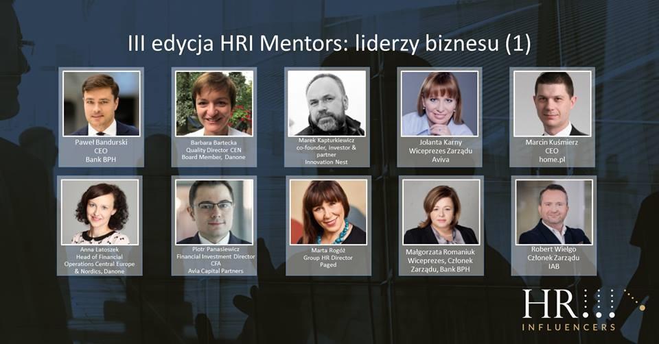 przedstawicieli biznesu II TrendCamp HRI spotkanie kilkudziesięciu zarządzających biznesem i HR TrendBook HRI 2018 publikacja przy współpracy