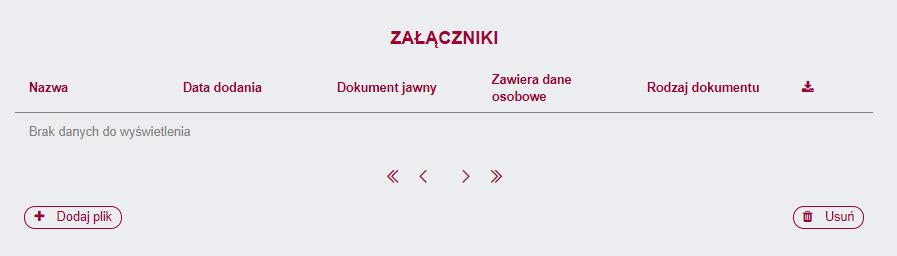 zawiera dane Wykonawcy wprowadzone podczas rejestracji.