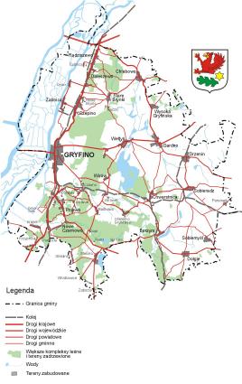 2. Podsumowanie diagnozy społeczno-gospodarczej Gminy Gryfino Gmina Gryfino jest gminą miejsko-wiejską położoną w południowo-zachodniej części województwa zachodniopomorskiego, w powiecie gryfińskim.