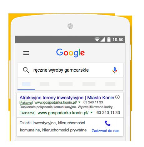 Doskonale sprawdza się w docieraniu do szerokiego grona odbiorców i bardzo konkretnym definiowaniu grupy docelowej. Po założeniu konta na www.google.