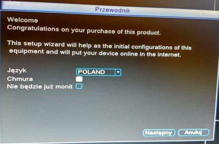 Uruchomienie urządzenia Przed dodaniem kamer do rejestratora wymagane jest wcześniejsze dodanie kamer do sieci Wi-Fi routera.