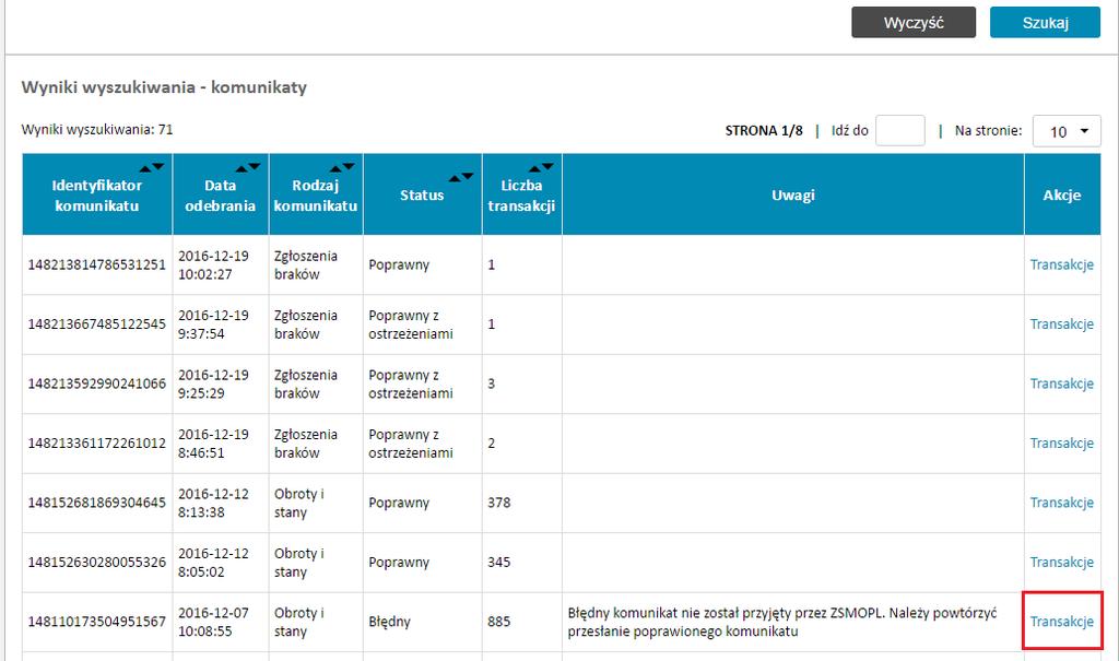 Obsługa komunikacji z Zintegrowanym Systemem Monitorowania Produktami Leczniczymi w systemie Rys.