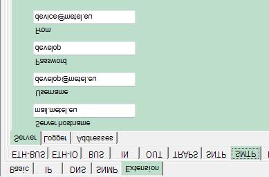 E-mail Firmware ów LAN-RING, konwerterów minilan oraz jednostek IPLOG umożliwia wysyłanie e-maili przez serwer SMTP.