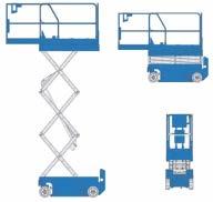 nożycowe/elektryczne GS1932 ESN077 2 1 ~230V WYSOKOŚĆ PODNOSZENIA (m) 5,79 WYSOKOŚĆ ROBOCZA (m) 7,79 MAX.