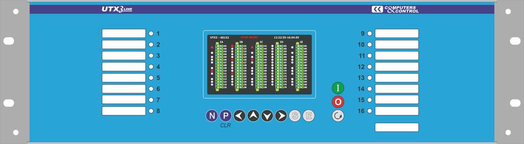 UTXvL serii 3 UNIWERSALNY TERMINAL ZABEZPIECZENIOWY PRACUJĄCY W SIECI Z DOWOLNYM PUNKTEM NEUTRALNYM UTXvL - uniwersalny terminal zabezpieczeniowy Zabezpieczenia typu UTXvL przeznaczone są do ochrony