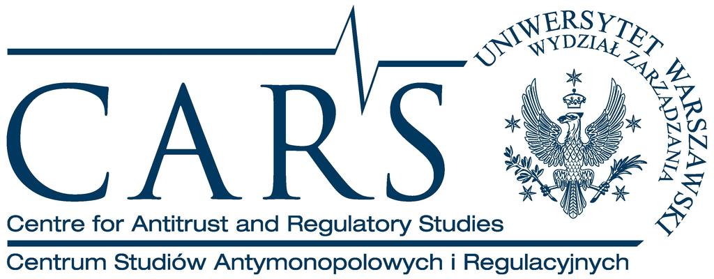 SPRAWOZDANIE Z DZIAŁALNOŚCI CENTRUM STUDIÓW ANTYMONOPOLOWYCH i REGULACYJNYCH ZA 2012 ROK 1.