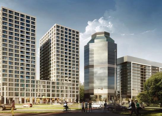 and 390 apartamentów) Planowane rozpoczęcie budowy: I kwartał 2019 Yield: 6,72% Wartość księgowa: 48 mln PLN (11 mln EUR) Poziom przednajmu: 33% Główni najemcy: VHM