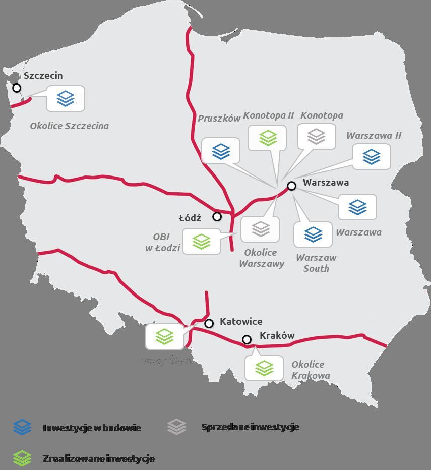 25 9. Segment magazynowy Wprowadzenie Segment magazynowy to drugi z obszarów działalności Grupy Kapitałowej Marvipol Development. Segment jest rozwijany w ramach Grupy Kapitałowej od 2015 r.