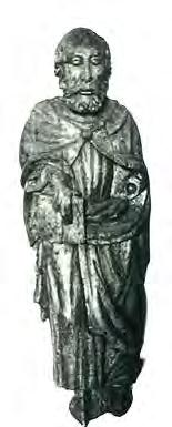 XVI w. Drewno, wys. 105 cm Kat. 10770 44. AUTHOR UNKNOWN Unidentified saint/monk (?), the beginning of the 16th c. wood, height 105 cm Cat. 10770 45.