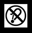 2.12.2 Samochodem NIEBEZPIECZEŃSTWO: Ryzyko urazu skuter nie nadaje się do użytku jako siedzenie w pojeździe mechanicznym jak wskazuje symbol na obrazku obok.