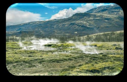 strona 7 Islandia okazuje się być pod tym względem bardziej modna, masowo korzysta bowiem z energii geotermalnej.
