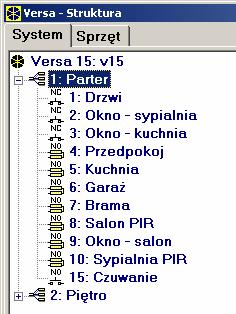 SATEL VERSA 29 korekta o 1 godzinę według dat; korekta o 2 godziny według dat.