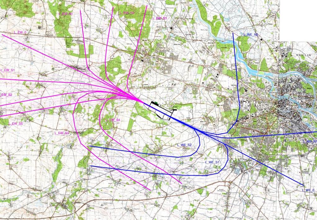 Program ochrony środowiska przed hałasem dla miasta Wrocławia 30 Na terenie Wrocławia długość ekranów akustycznych wzdłuż linii tramwajowych wynosi 31 m.